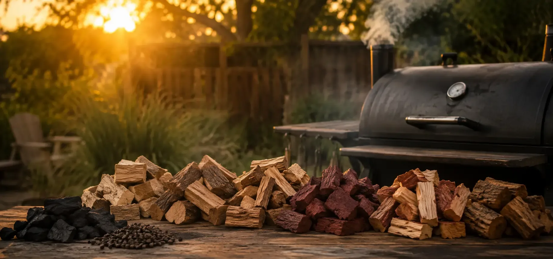 Best woods for smoking meat with wood chunks and clean smoke